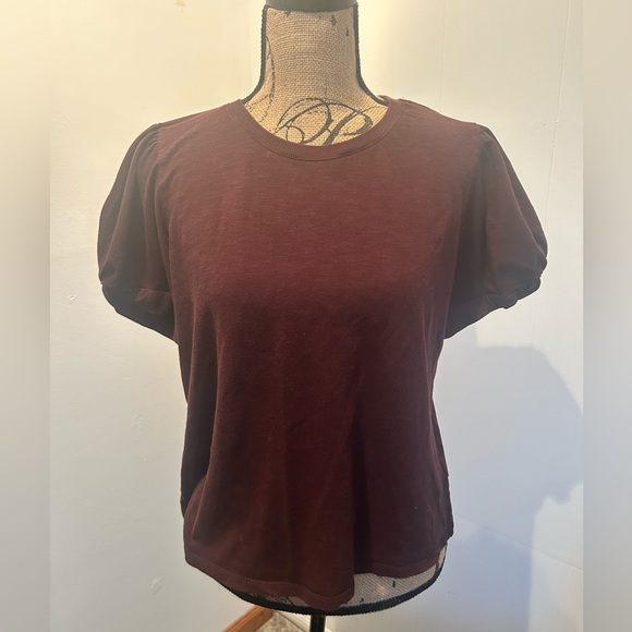 Maurices Tops - Maurices Maroon Short Sleeve Top